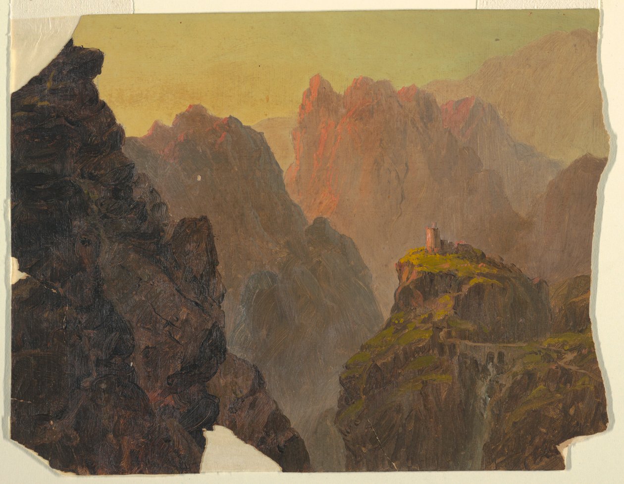 Study from Imaginary South American Landscape, 1853–55 by Frederic Edwin Church