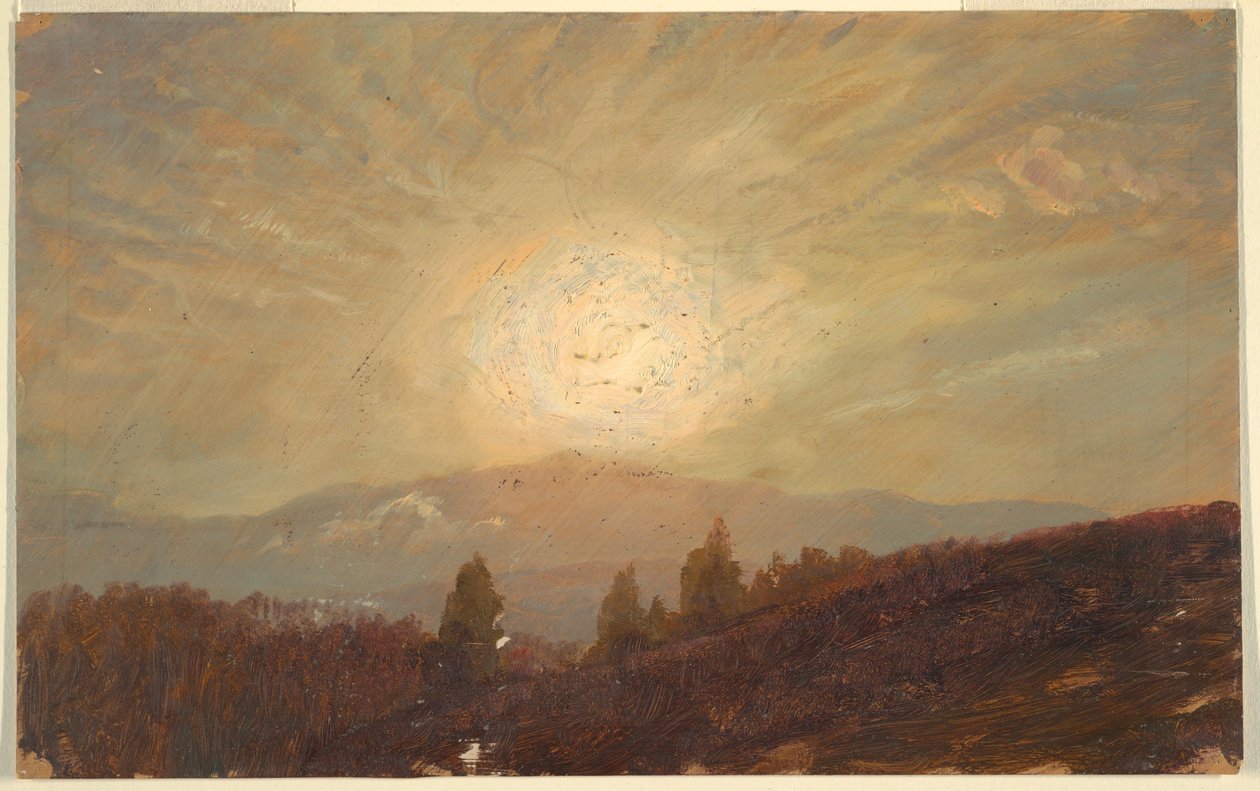 Sunset, 1855–65 by Frederic Edwin Church