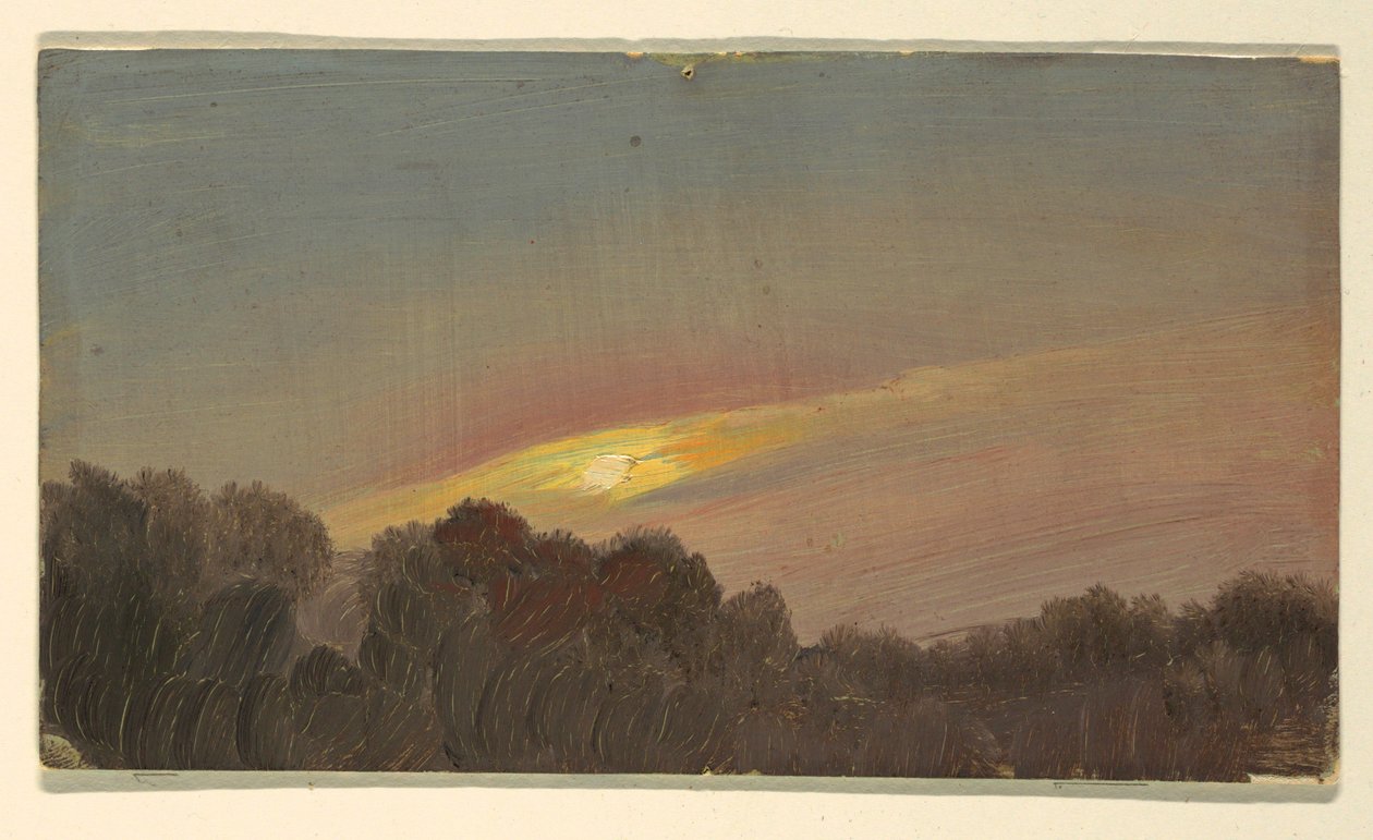 Sunset, 1865–66 by Frederic Edwin Church