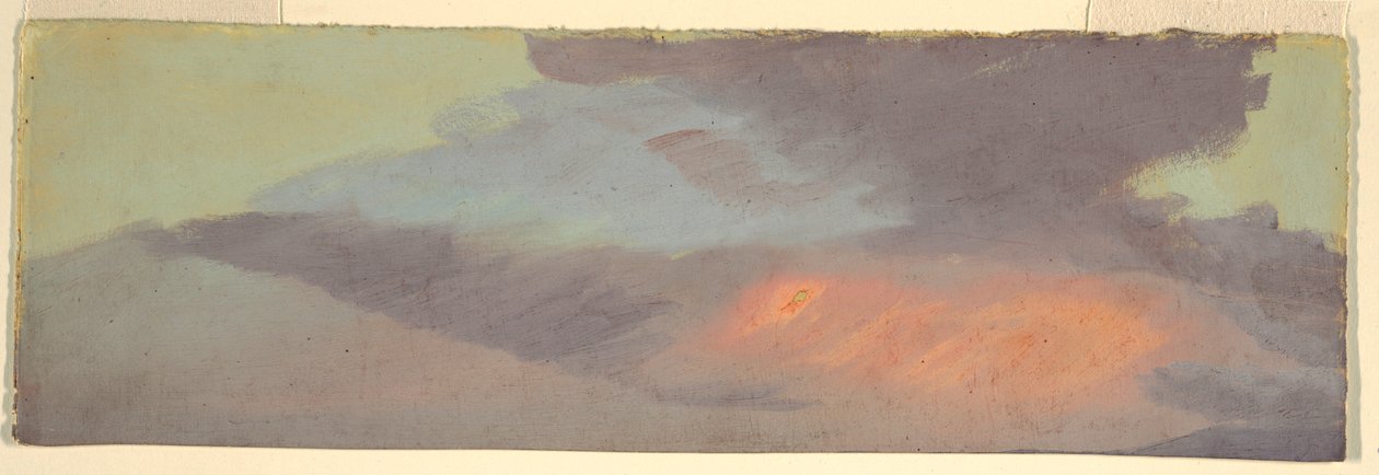 Sunset Cloud Study, ca. 1880 by Frederic Edwin Church