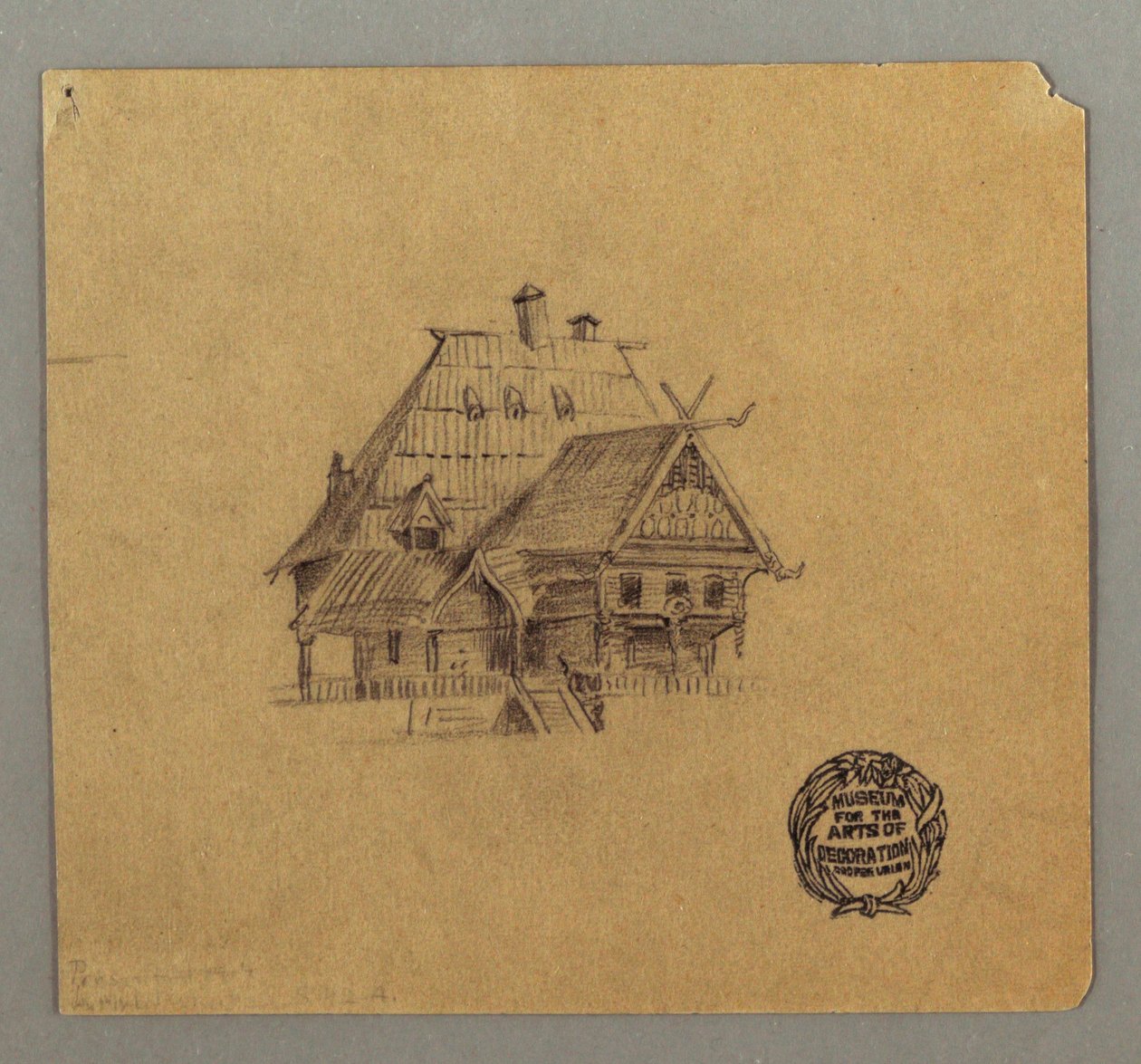 Swiss Style House, possibly 1868 by Frederic Edwin Church