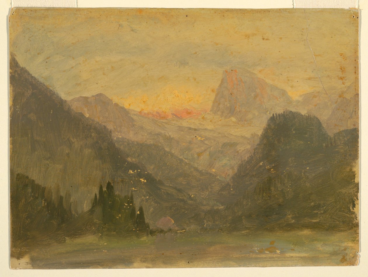 The Watzmann, near Berchtesgaden, 1868 by Frederic Edwin Church