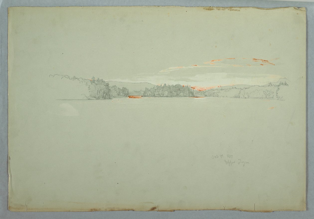 Upper Tongue Lake, October 1, 1879 by Frederic Edwin Church
