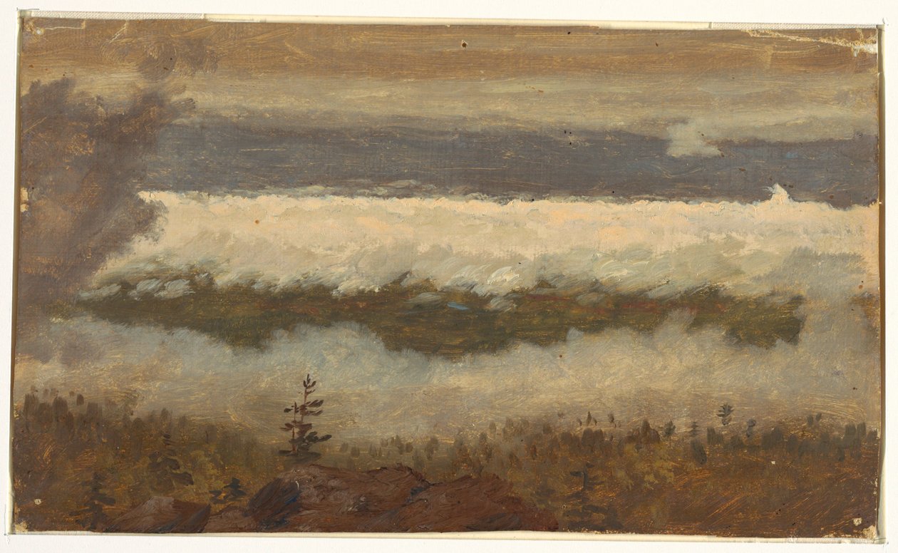 View of Clouds from Catskill Mountain-Top, 1844–45 by Frederic Edwin Church