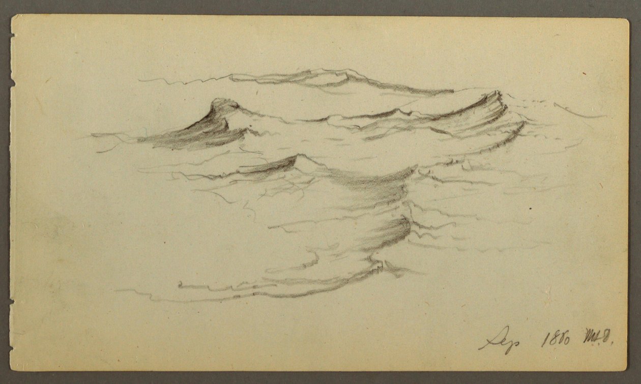 Waves, 1860 by Frederic Edwin Church