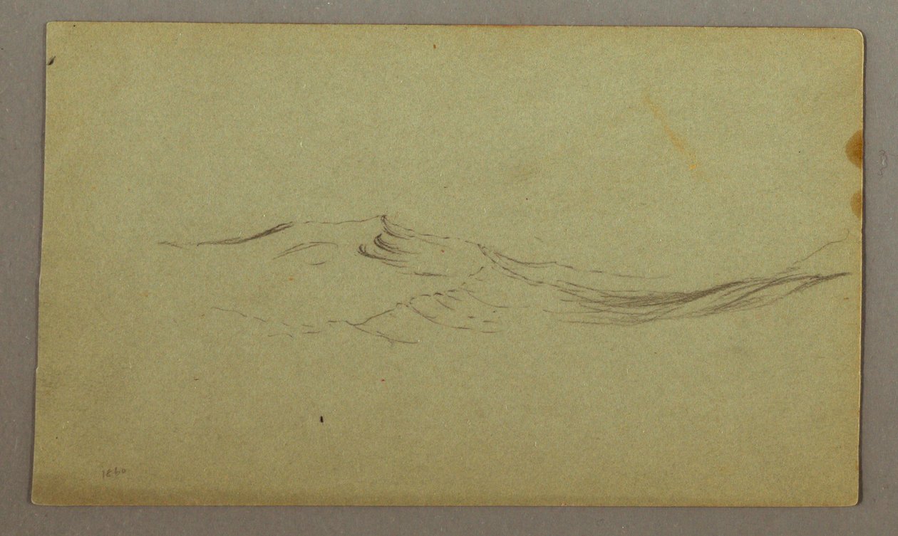 Waves, possibly 1860 by Frederic Edwin Church