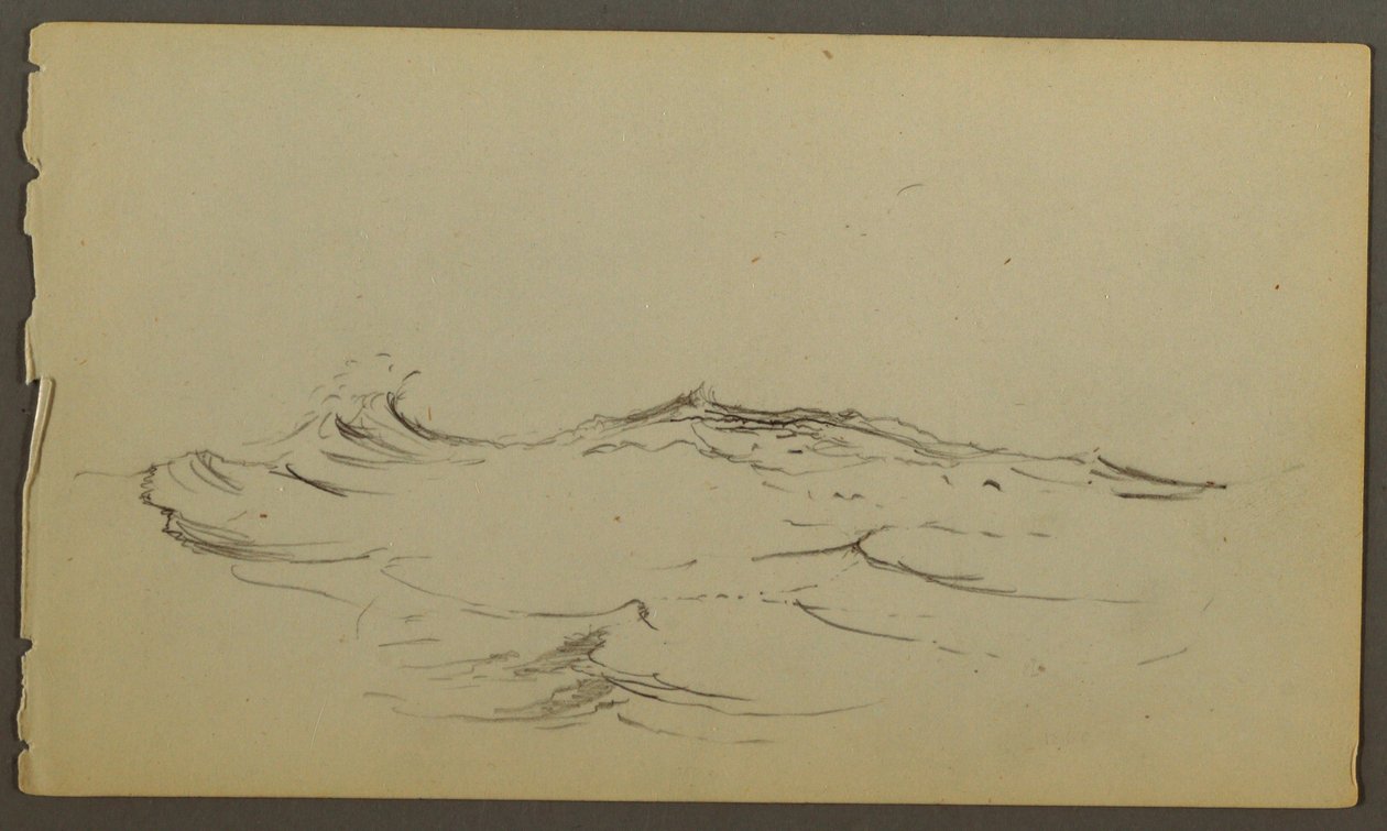 Waves, possibly 1860 by Frederic Edwin Church
