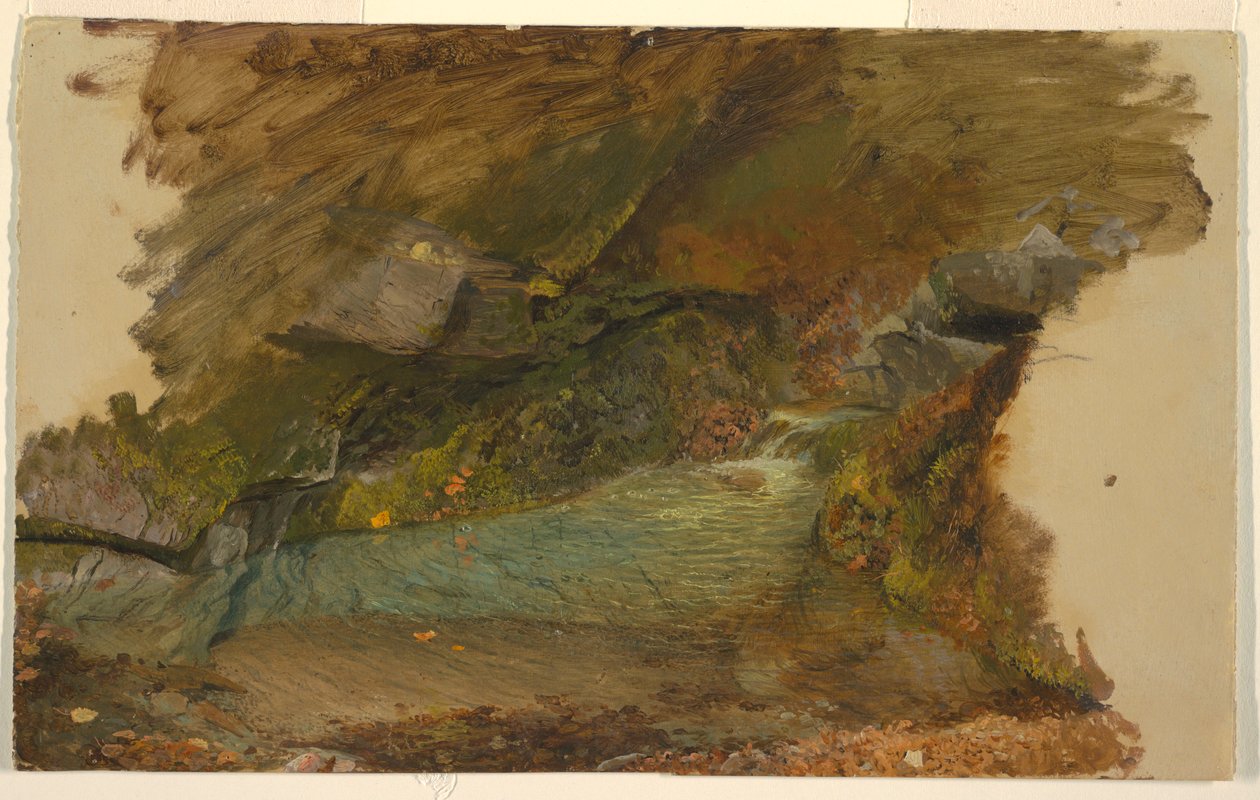 Woodland Stream, 1850–60 by Frederic Edwin Church