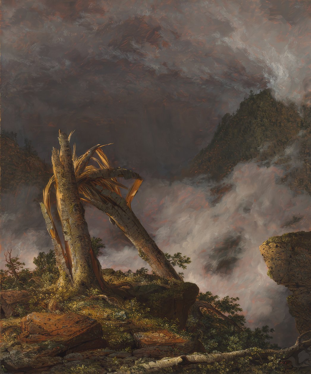 Storm in the Mountains, 1847 by Frederic Edwin Church