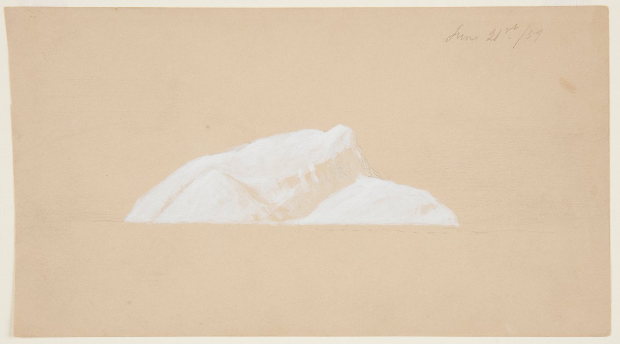 Iceberg, Newfoundland by Frederic Edwin Church