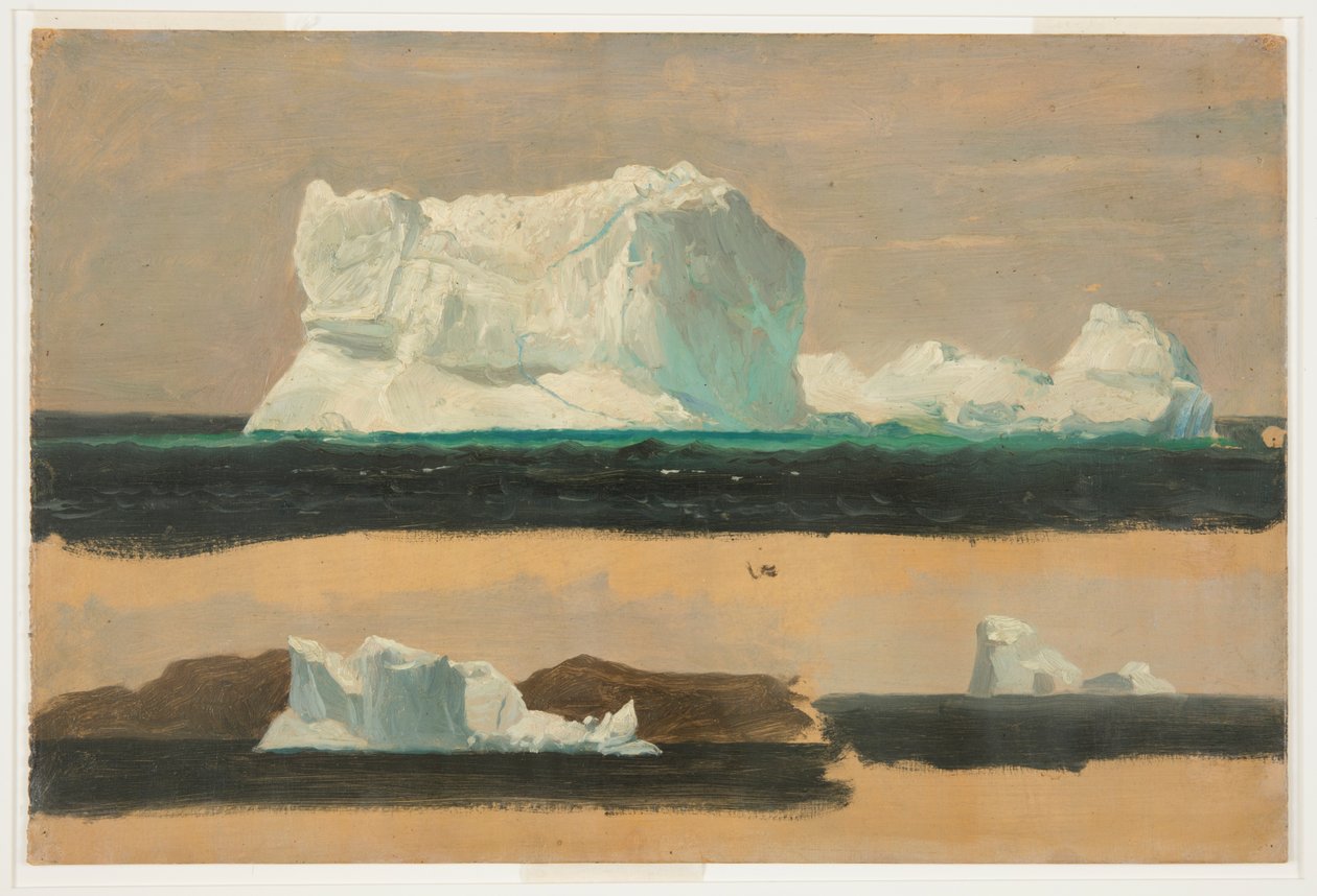 Icebergs, Twillingate by Frederic Edwin Church