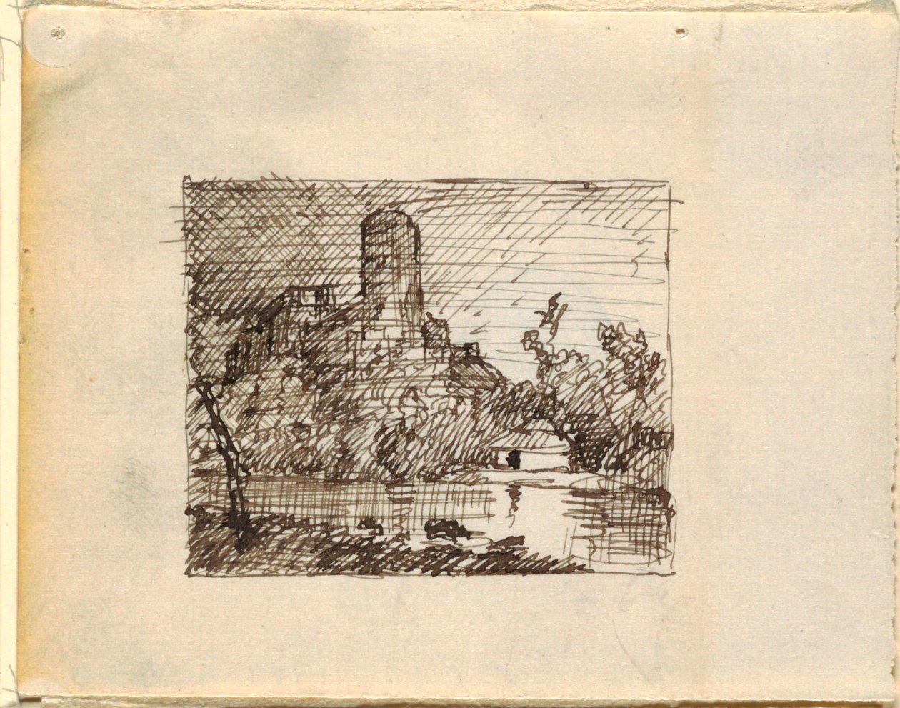 Imaginary Landscape by Frederic Edwin Church