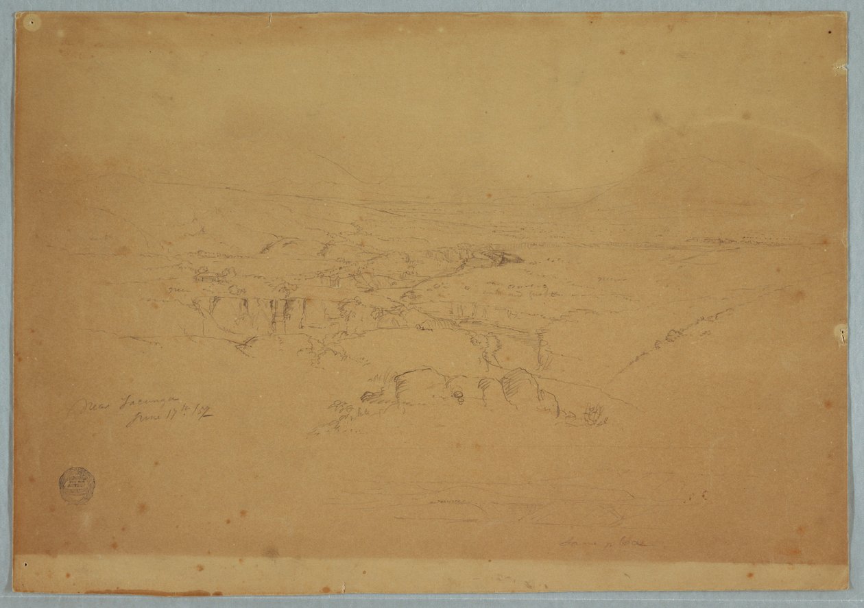 Landscape, Near Tacunga, Ecuador by Frederic Edwin Church