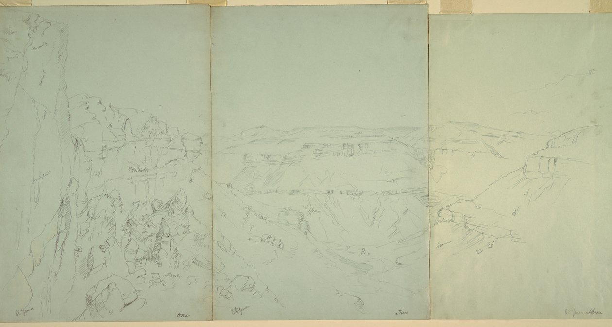 Landscape in El Yemen by Frederic Edwin Church