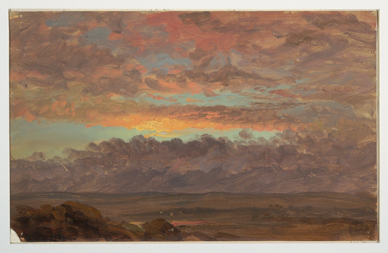 Looking Across the Hudson Valley, New York by Frederic Edwin Church
