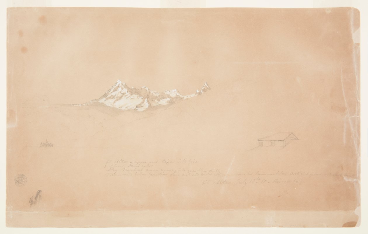 Mount Altar, Ecuador by Frederic Edwin Church