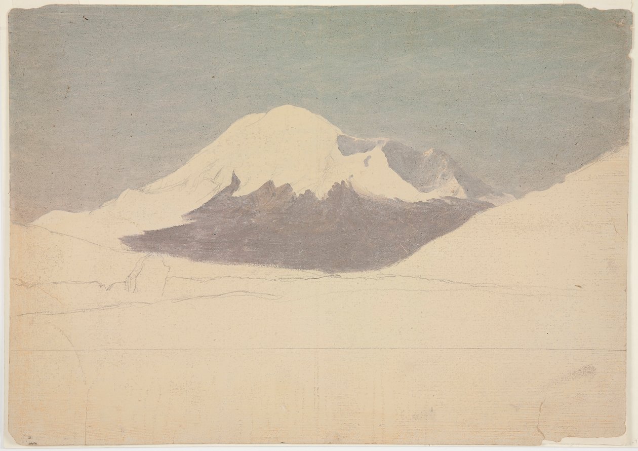 Mount Chimborazo, Ecuador by Frederic Edwin Church