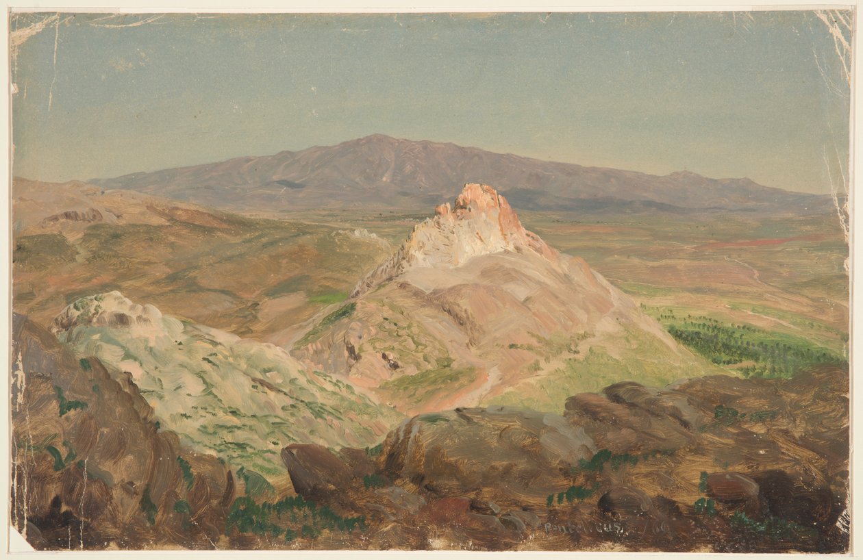 Mount Pentelicus by Frederic Edwin Church