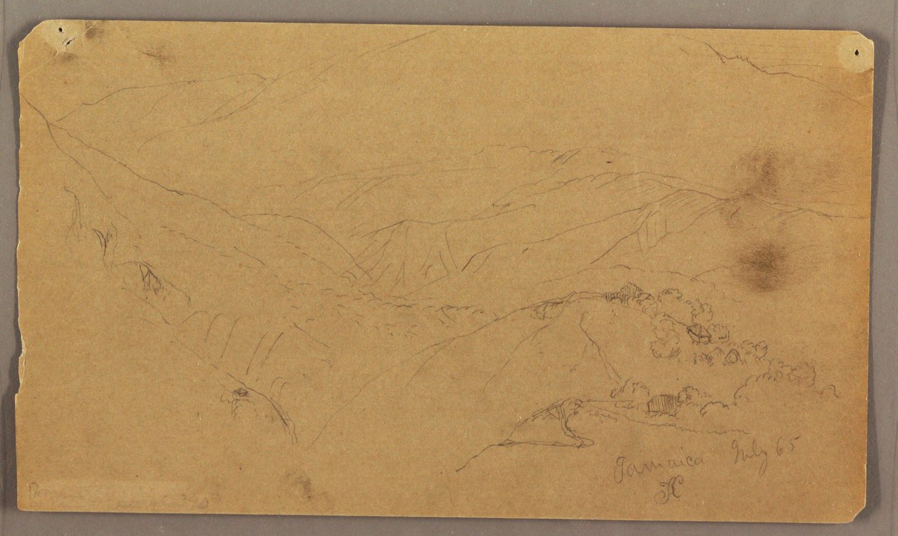 Mountain Landscape, Jamaica by Frederic Edwin Church