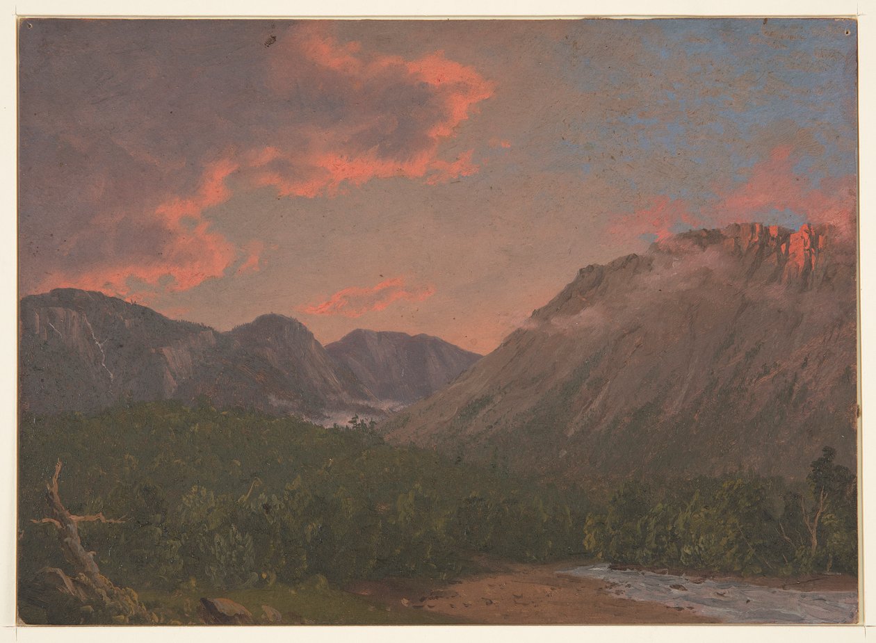 Mountain Landscape at Sunset by Frederic Edwin Church