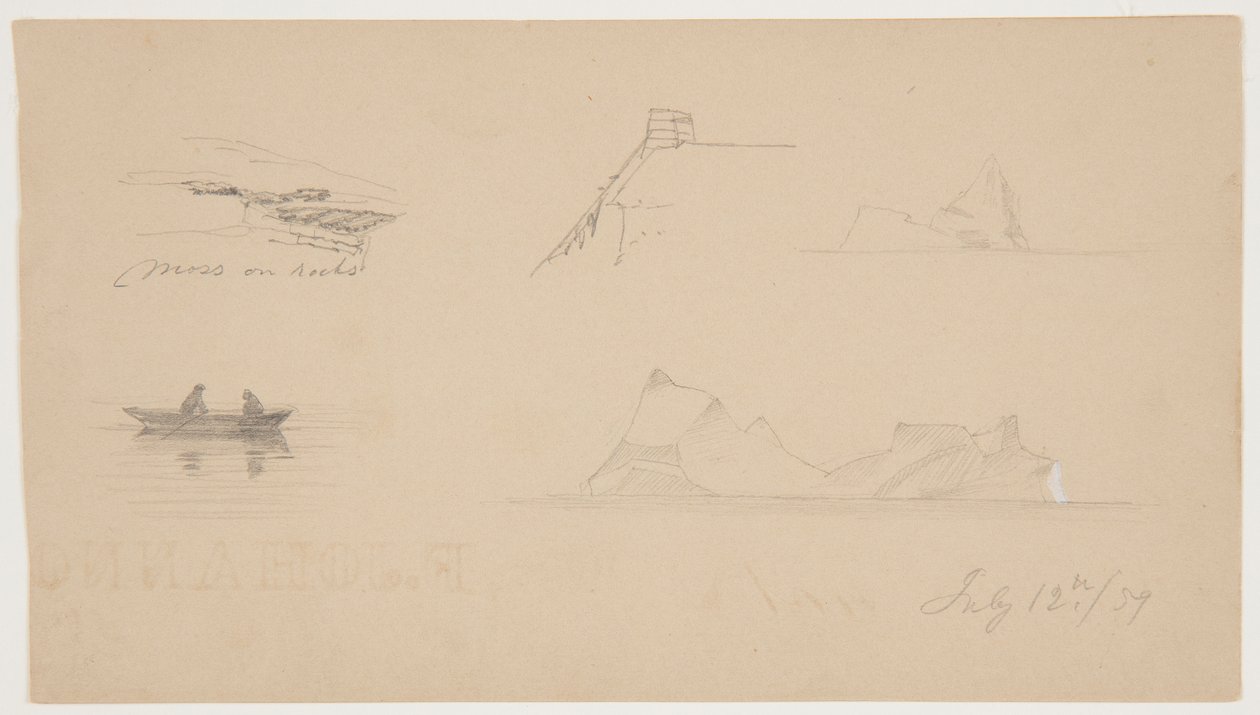 Sketches from Labrador by Frederic Edwin Church