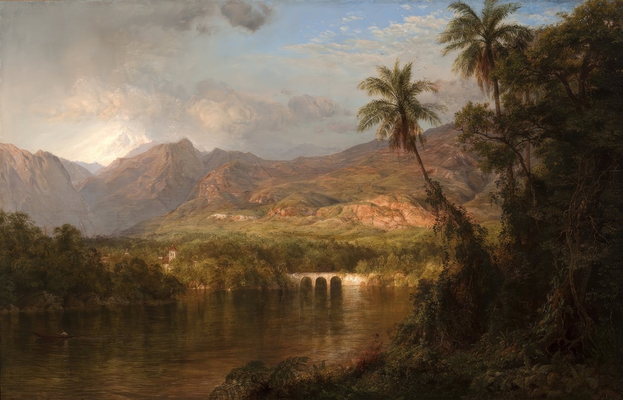 South American Landscape by Frederic Edwin Church