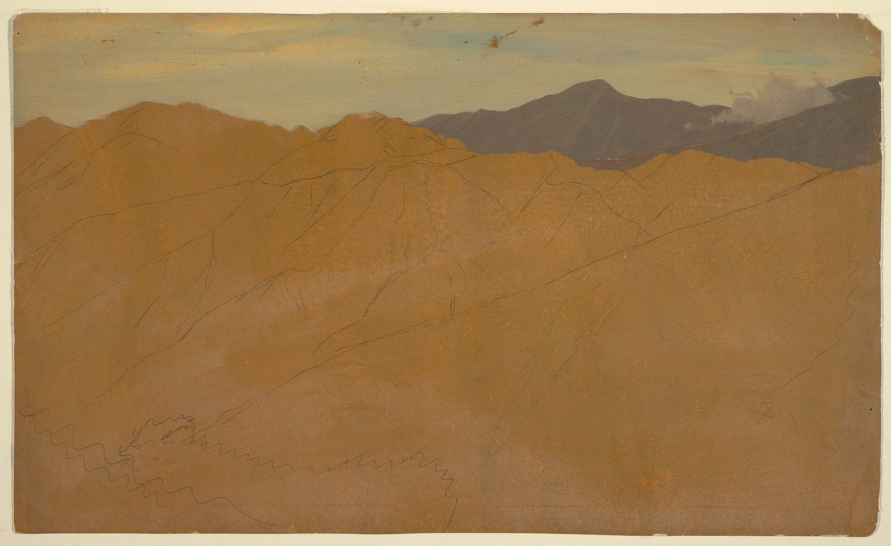 South American Mountains by Frederic Edwin Church
