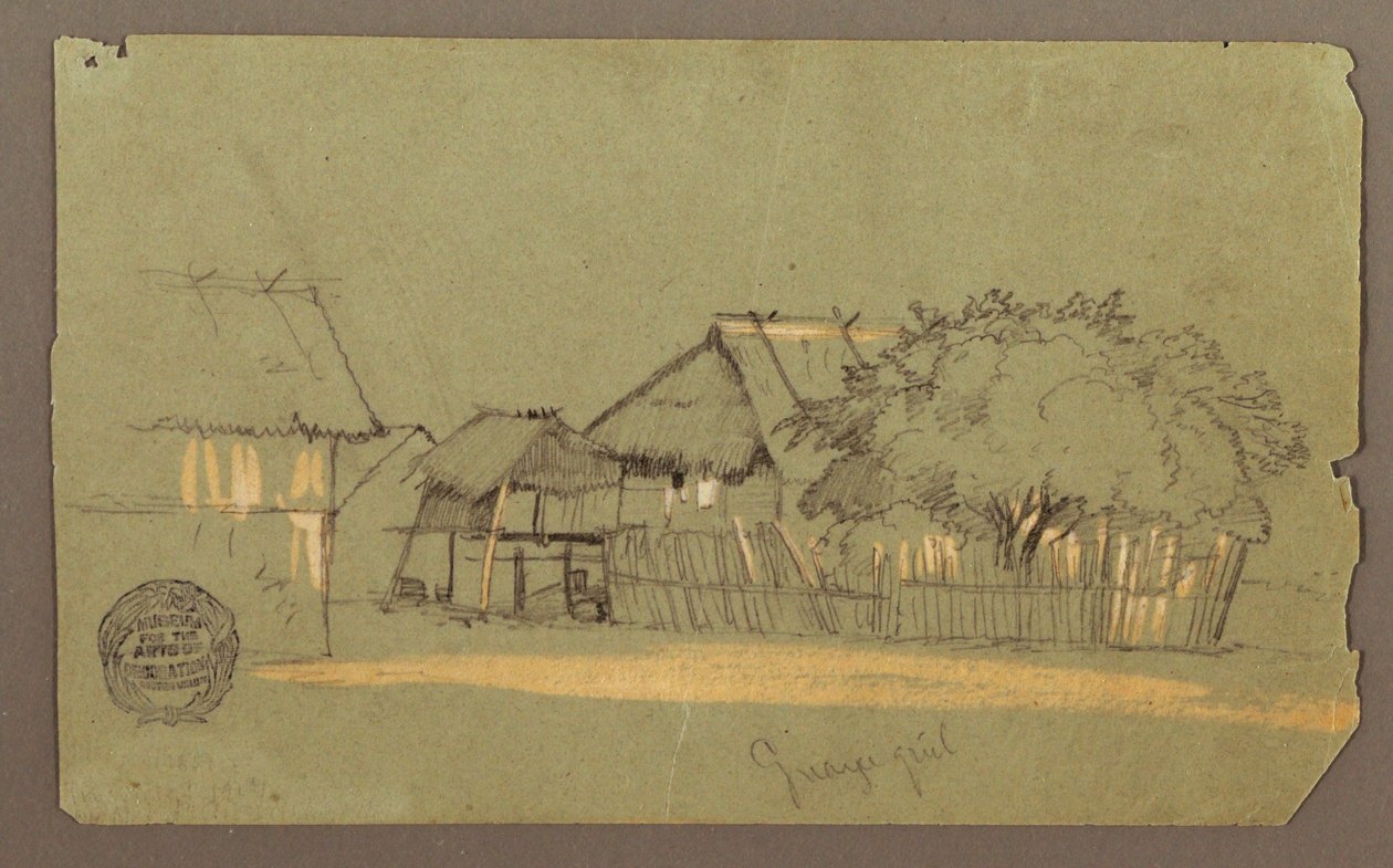 Street with Houses, Guayaquil, Ecuador by Frederic Edwin Church