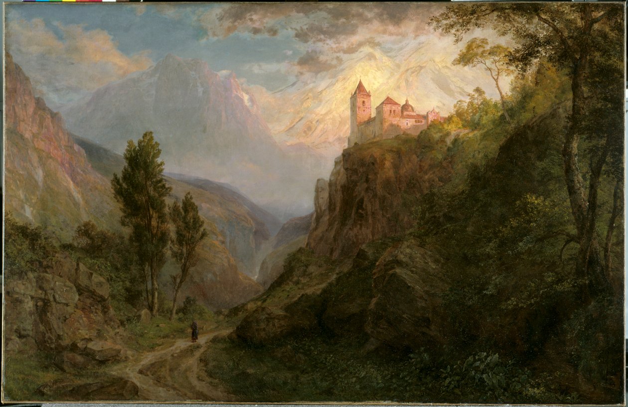 The Monastery of San Pedro (Our Lady of the Snows) by Frederic Edwin Church