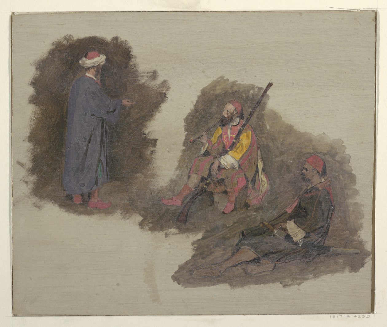 Three Bedouins by Frederic Edwin Church