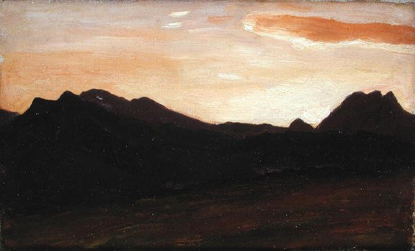 Landscape with Hills by Frederic Leighton