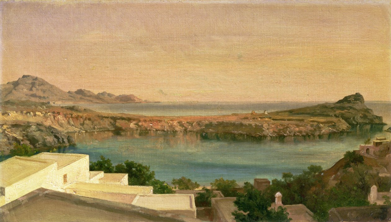 Lindos, Rhodes by Frederic Leighton
