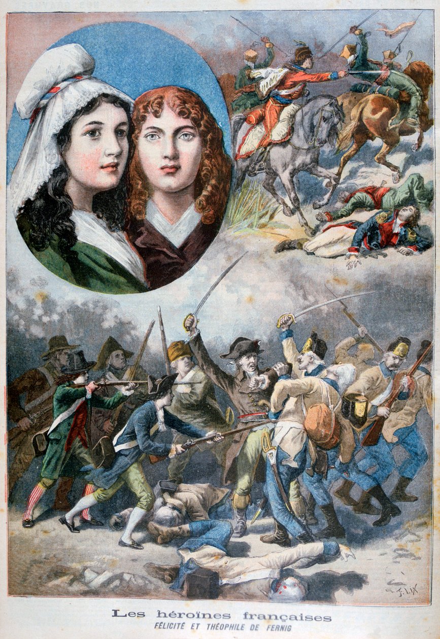 Felicite and Theophile de Fernig, French Heroines by Frederic Lix