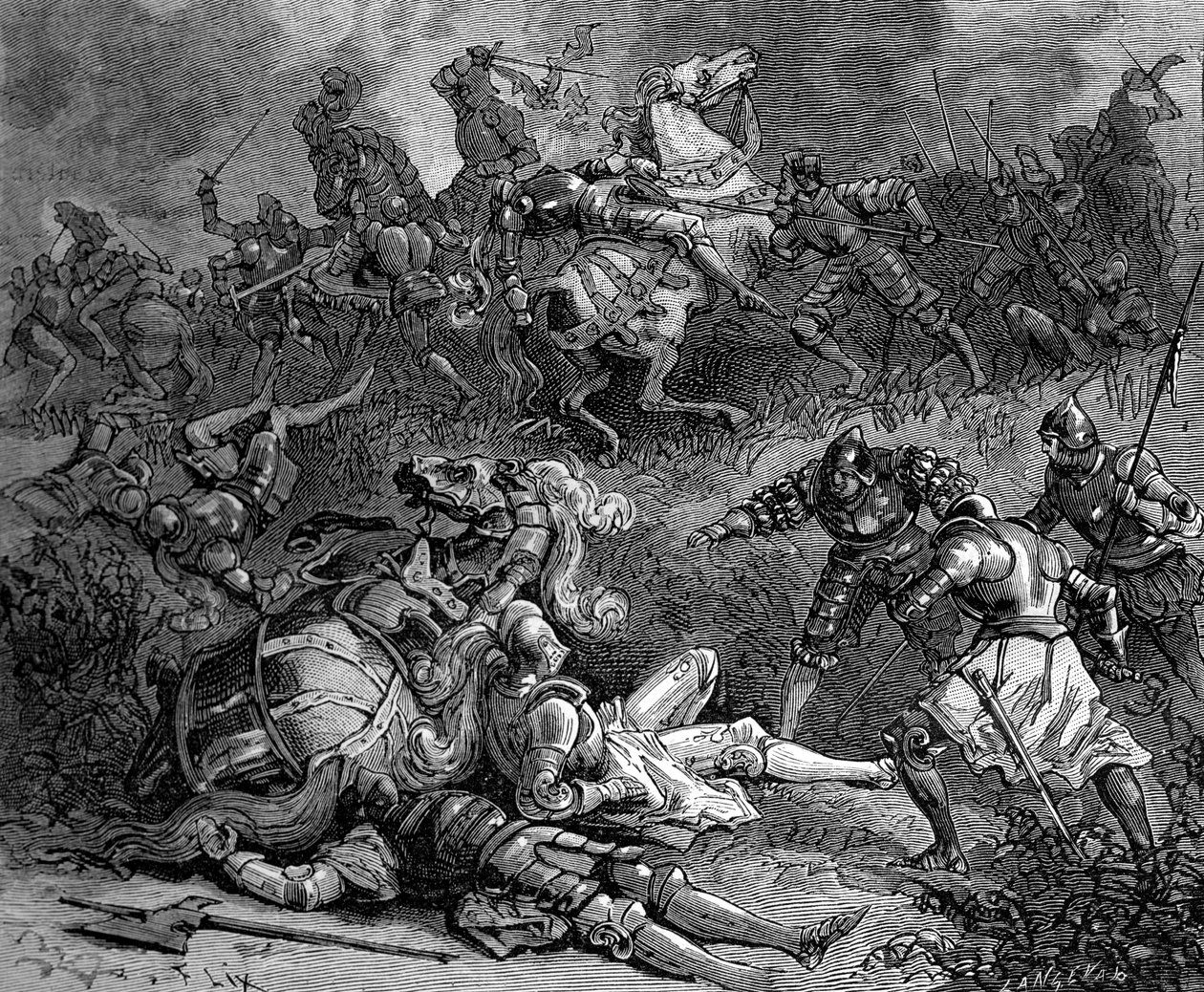 Francis I of France Besieging Pavia, Italy, 28th October 1524 by Frederic Lix