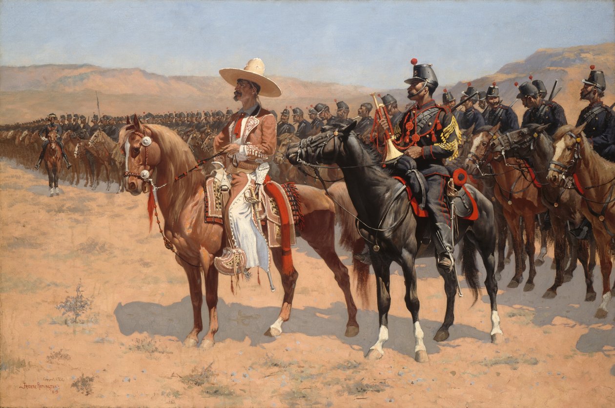The Mexican Major by Frederic Remington