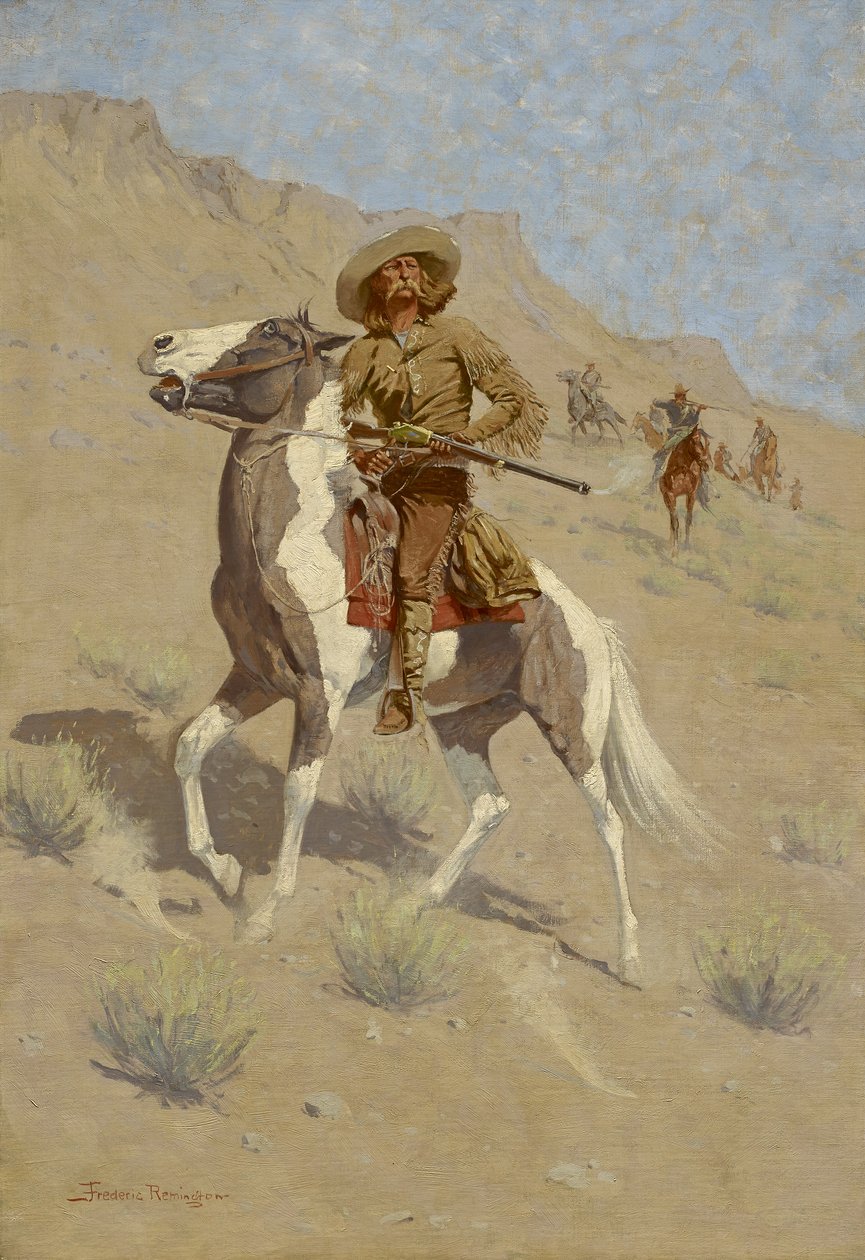 The Scout, c. 1902 by Frederic Remington