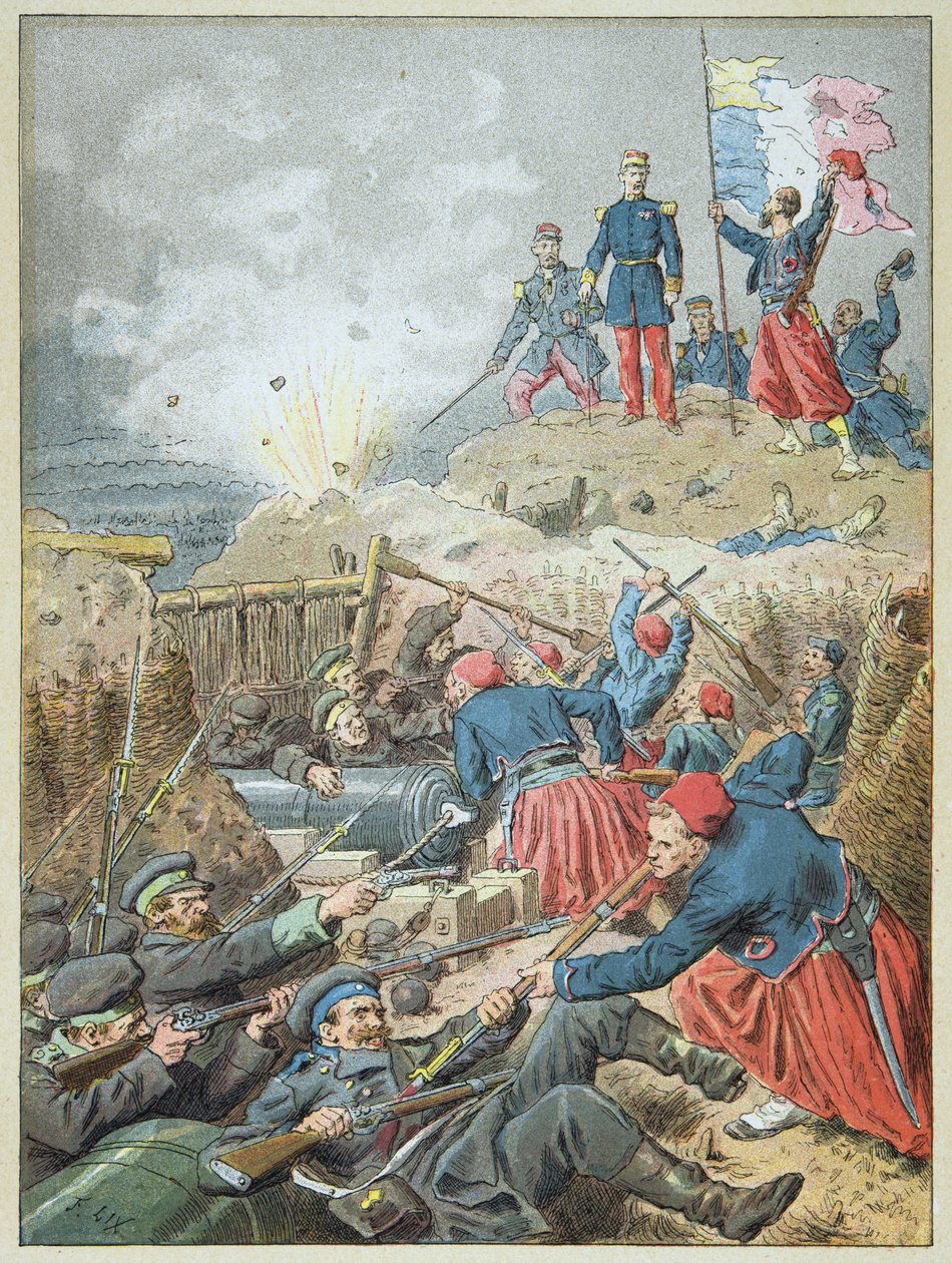 The seizure of Malakoff, September 8 by Frederic Theodore Lix