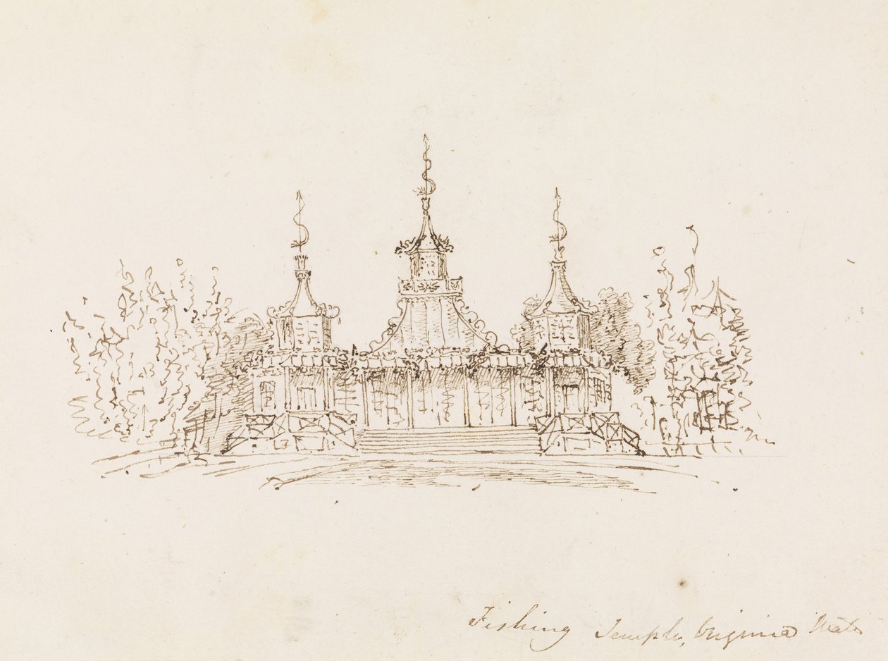 The Fishing Temple, Virginia Water by Frederick Crace