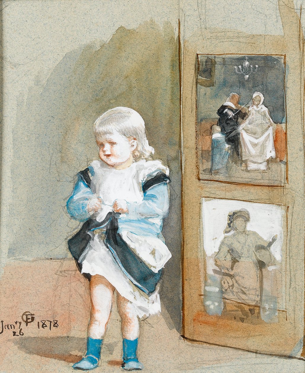 Frederica, the Artist