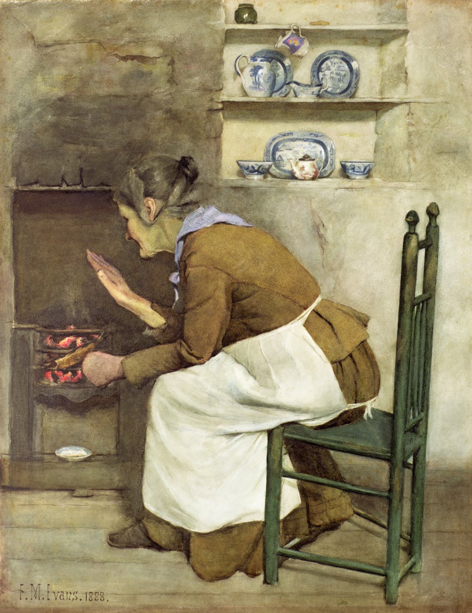 A Frugal Meal by Frederick James McNamara Evans