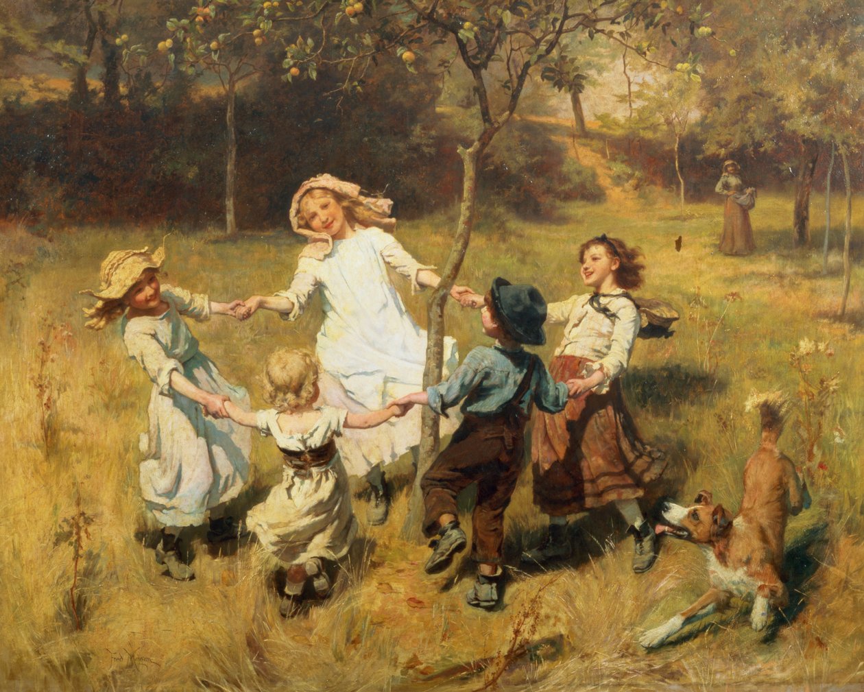 Ring-a-Ring-a-Roses by Frederick Morgan