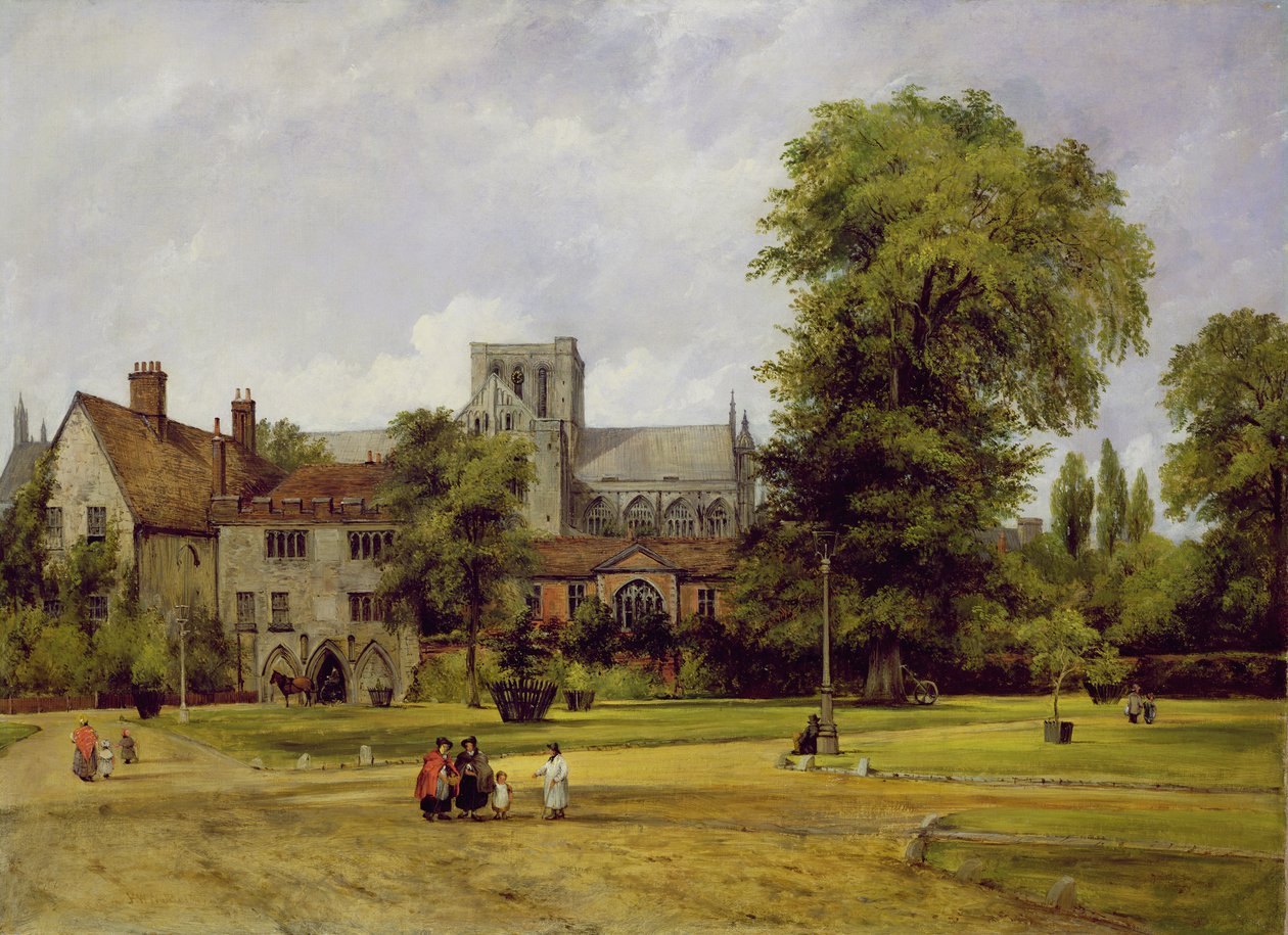 Winchester Cathedral by Frederick Waters Watts