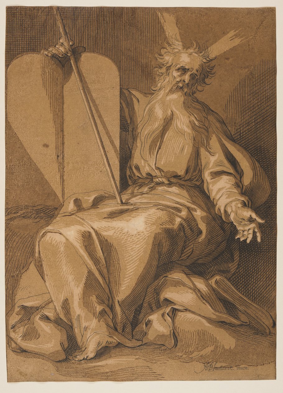 Moses by Frederick Bloemaert