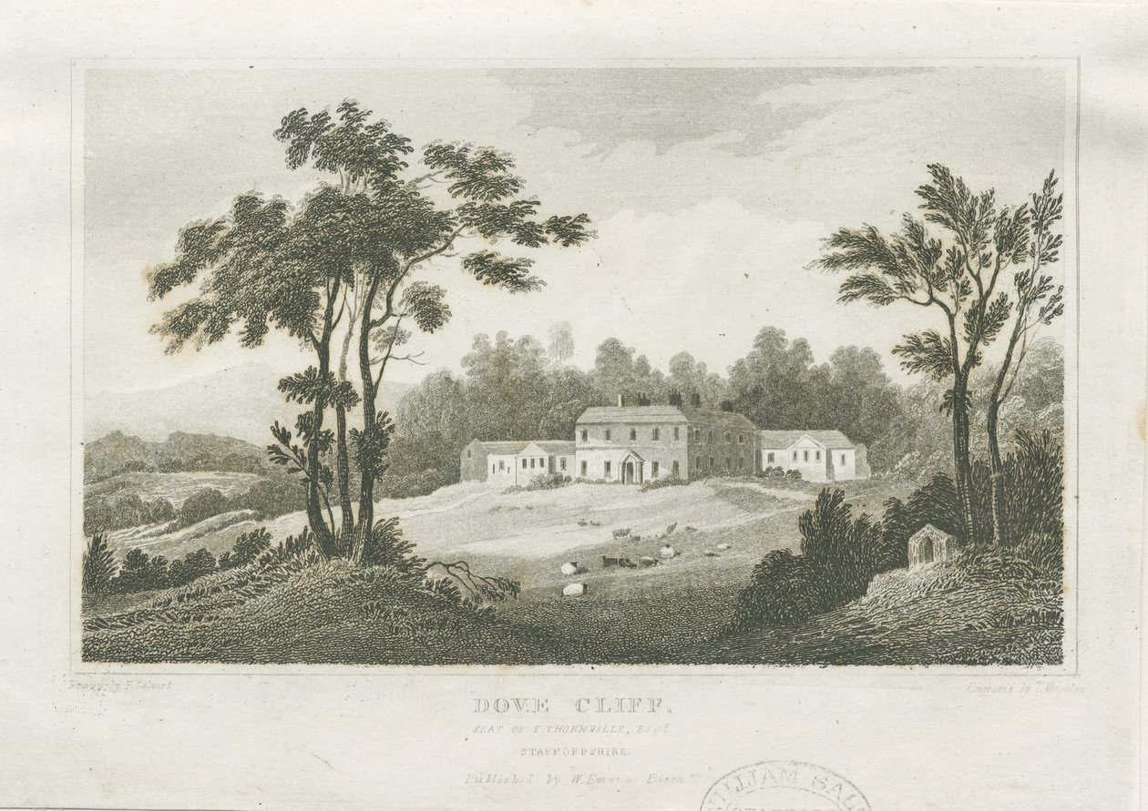 Burton-upon-Trent - Dove Cliff by Frederick Calvert