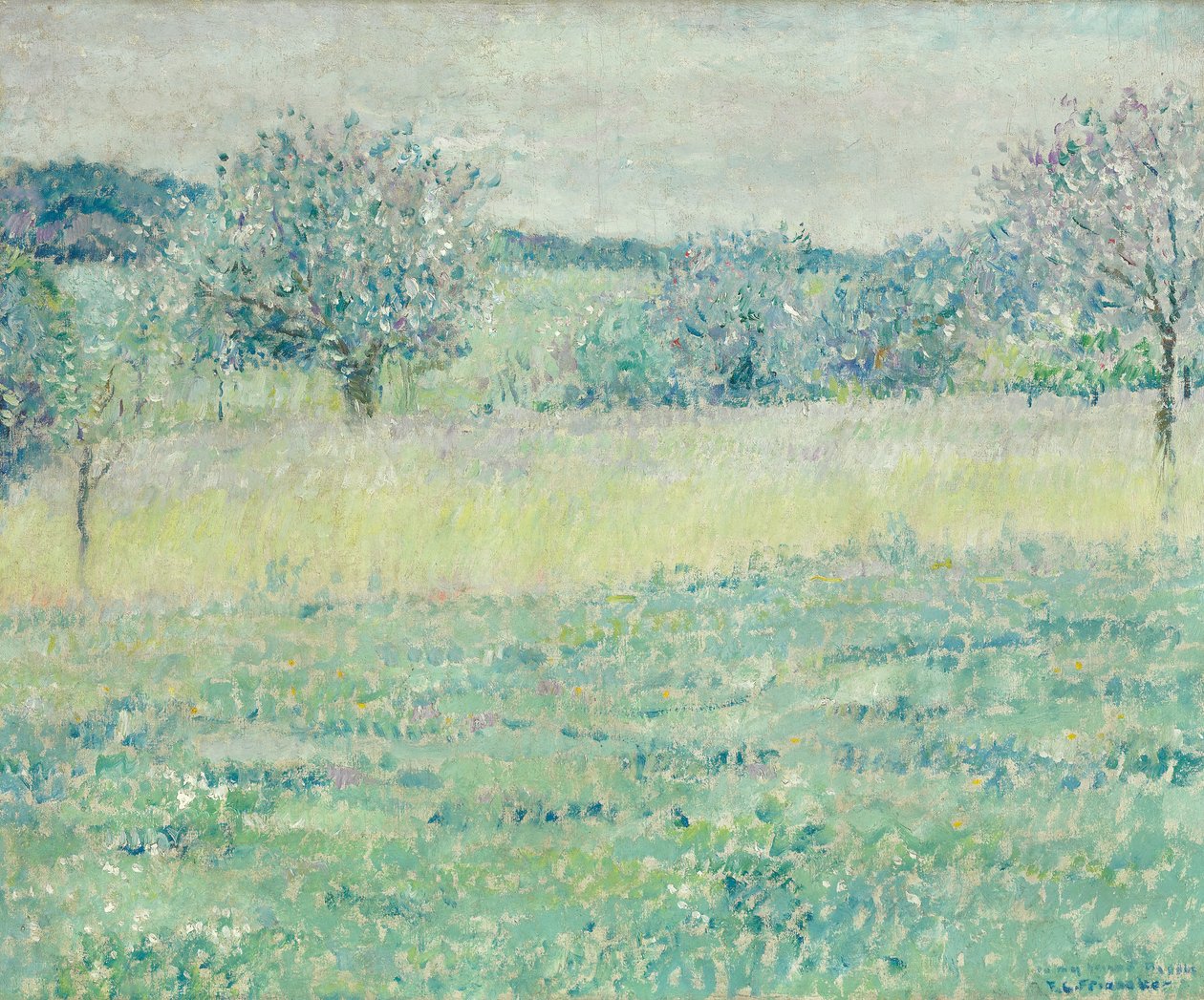 Giverny Landscape by Frederick Carl Frieseke