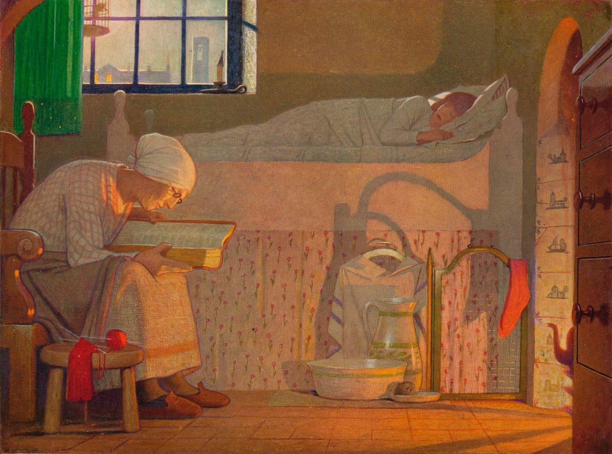 The Word by Frederick Cayley Robinson