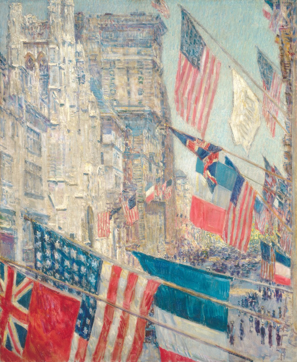 Allies Day, May 1917, 1917 by Frederick Childe Hassam