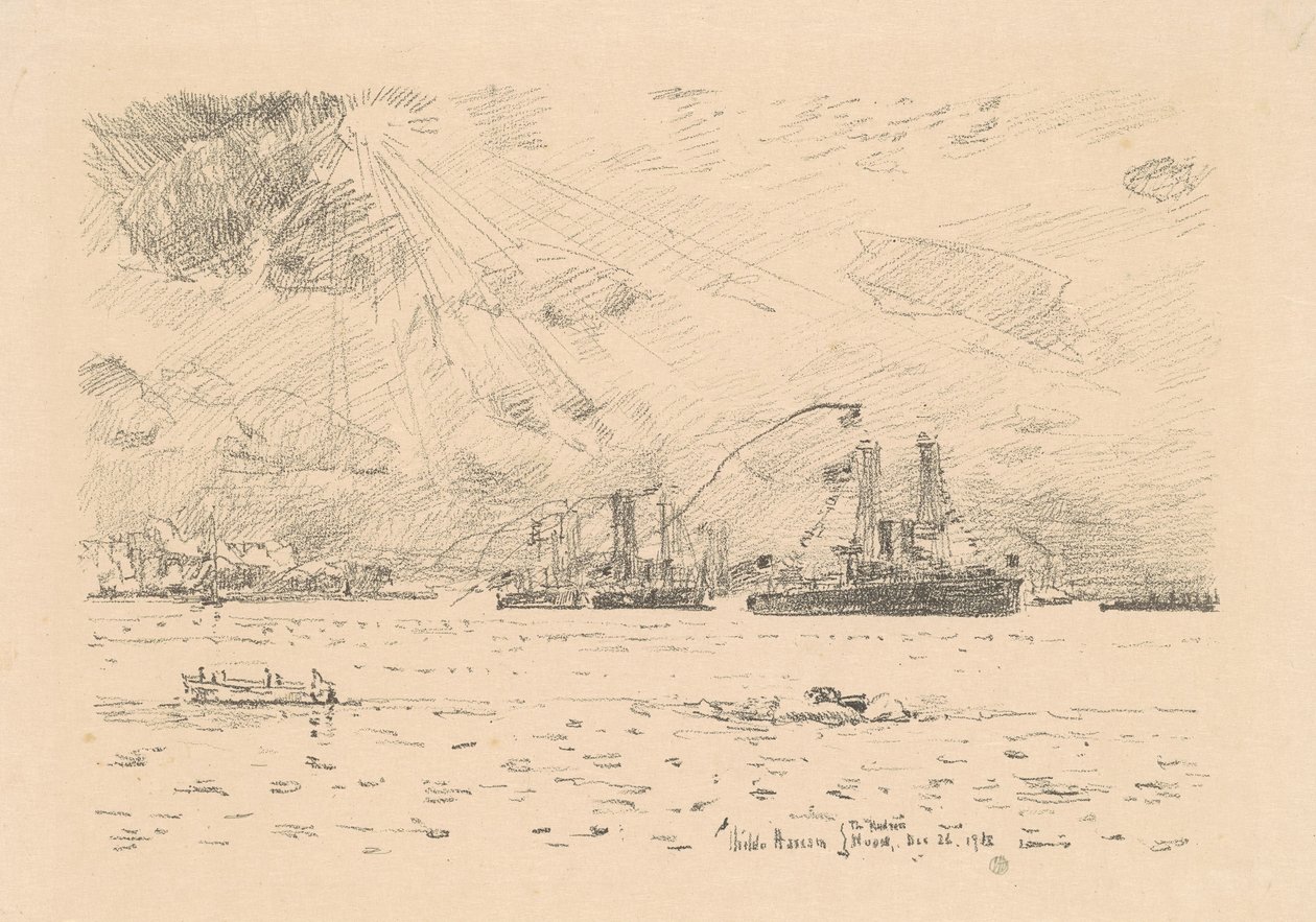 Return of the Fleet by Frederick Childe Hassam