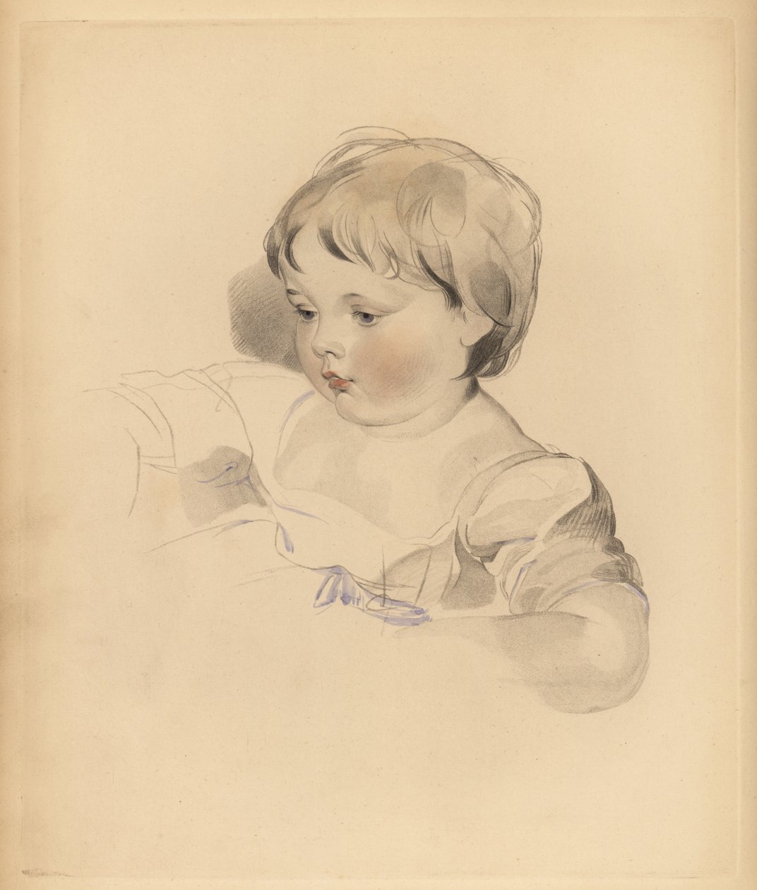 Portrait of Rowland Bloxam by Frederick Christian Lewis