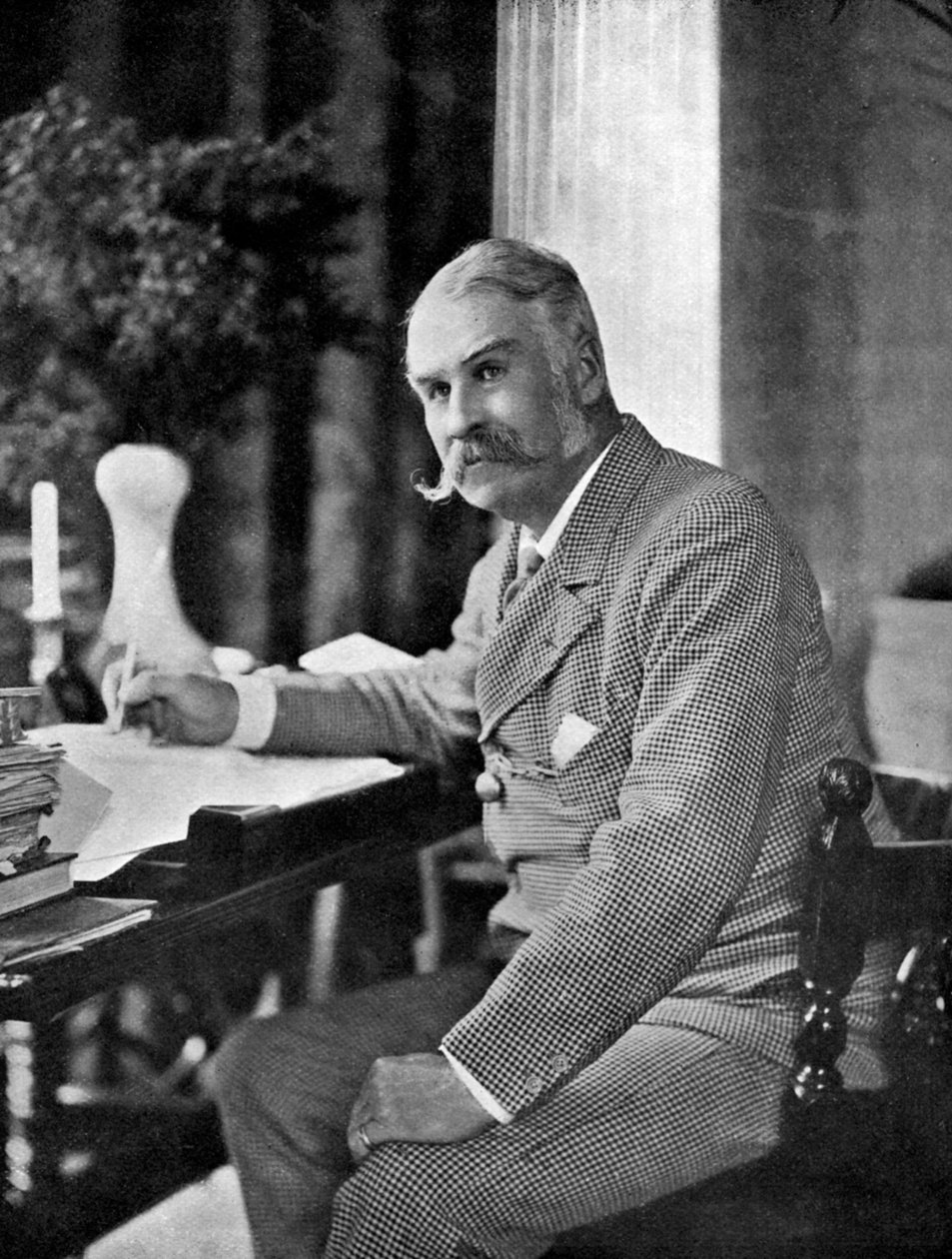 Sir William Schwenck Gilbert, English playwright and humorist, 1911-1912 by Frederick Downer and Sons
